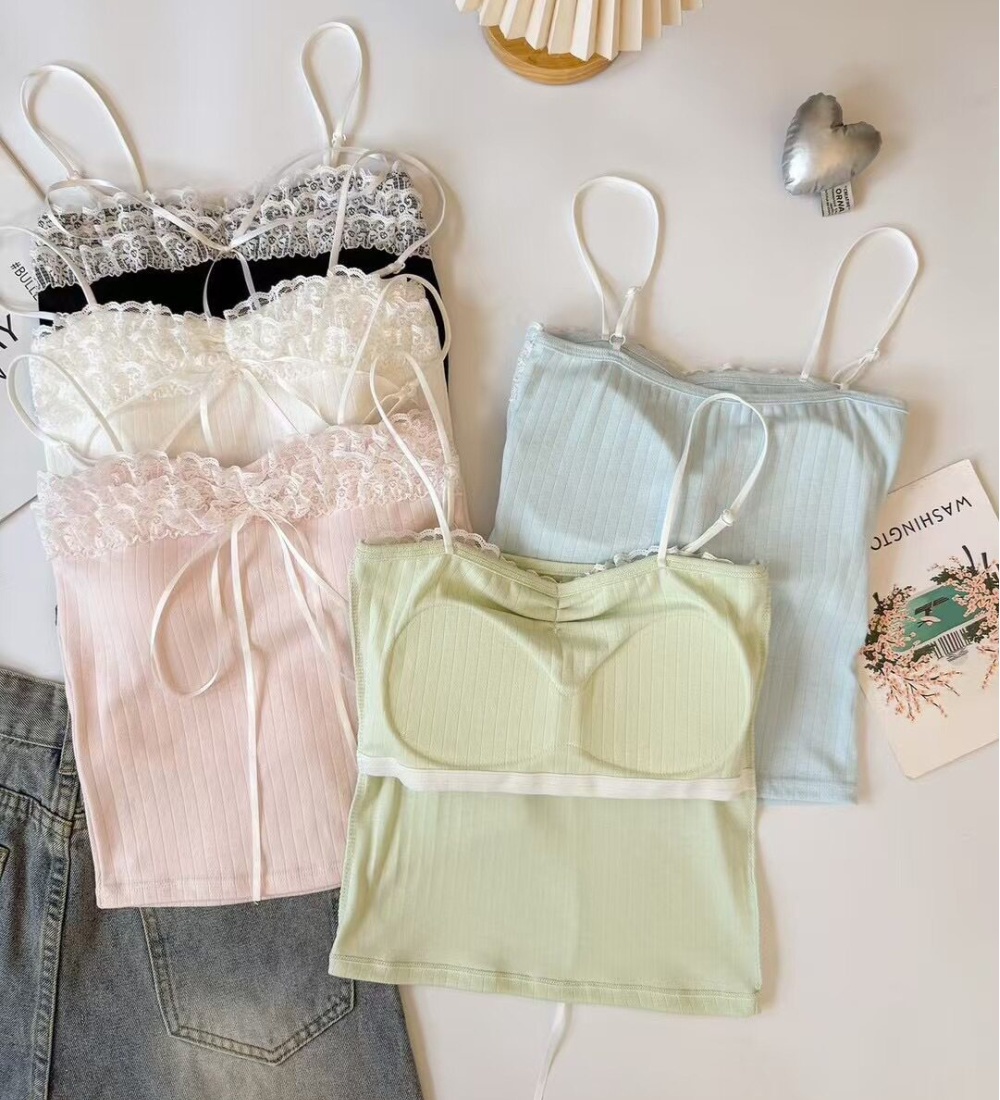 Sling enticement tops wears outside beauty back vest