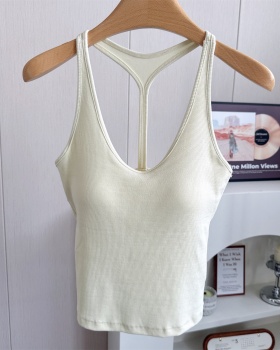 Wrapped chest beauty back tops halter spicegirl vest