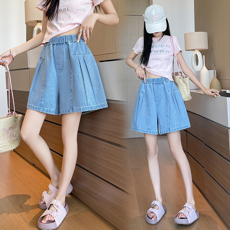 All-match shorts high waist skirt for women