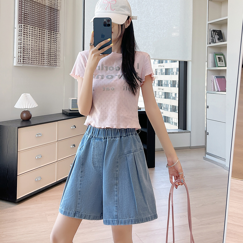All-match shorts high waist skirt for women