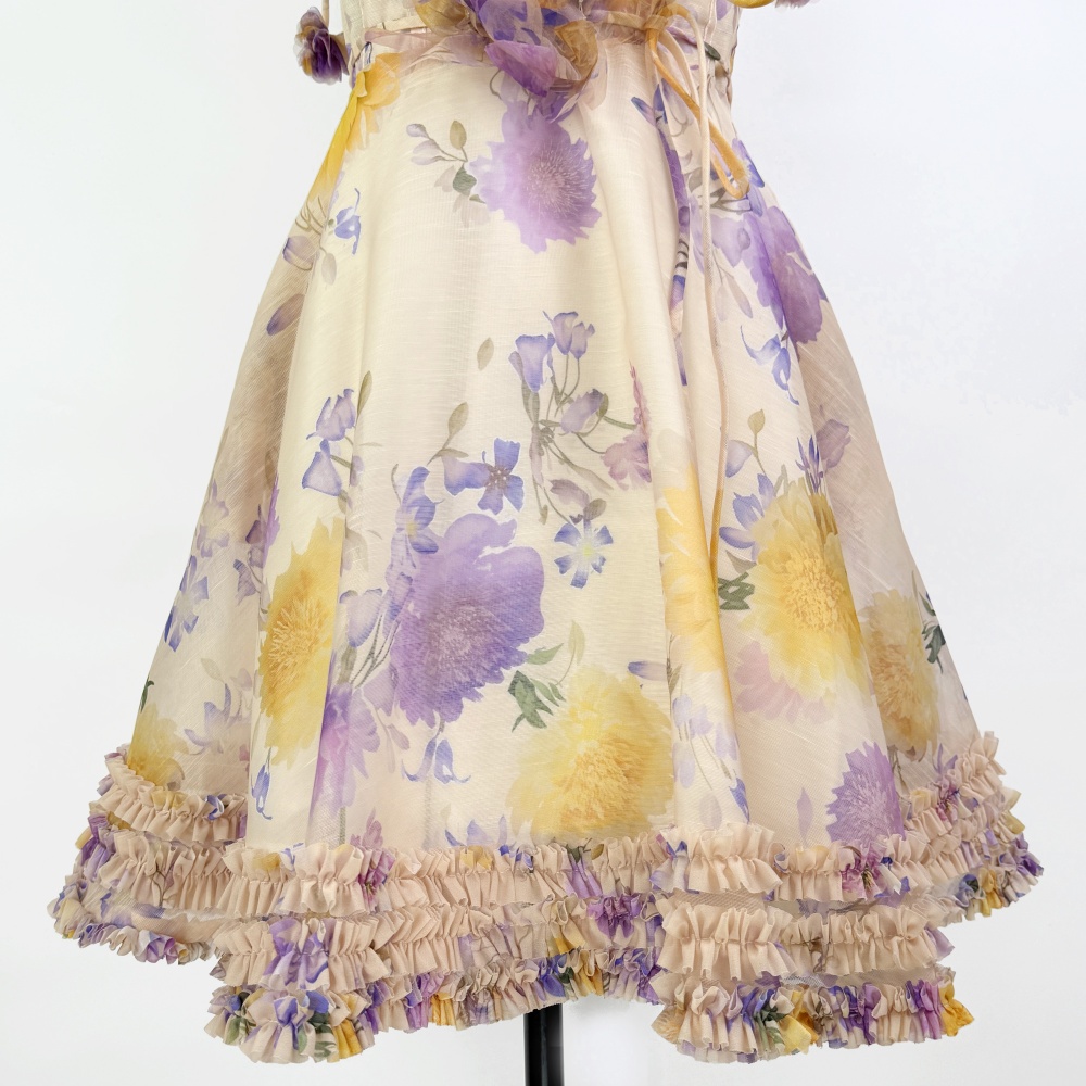 Flowers pure thick and disorderly dress