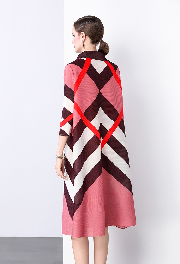 Loose long large yard dress Casual spring and autumn shirt