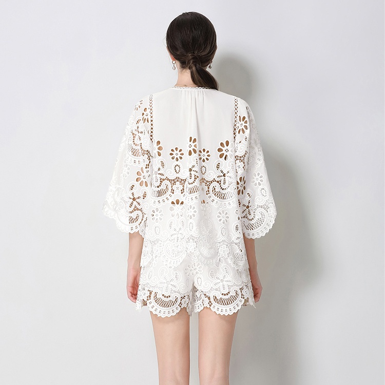 Summer France style shorts chanelstyle tops a set