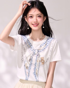 Summer unique fashion niche wears outside tops for women