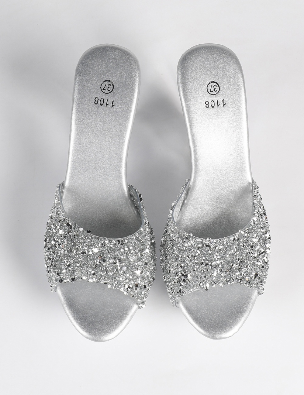 Fashion nightclub slipsole high-heeled shoes for women