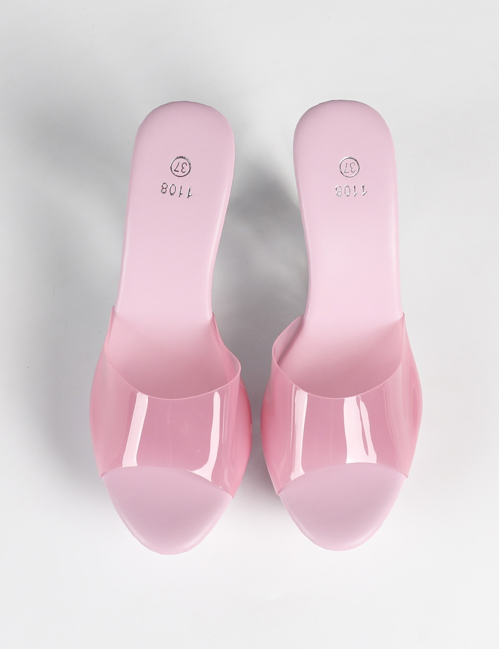 Colors Korean style steel high-heeled shoes for women