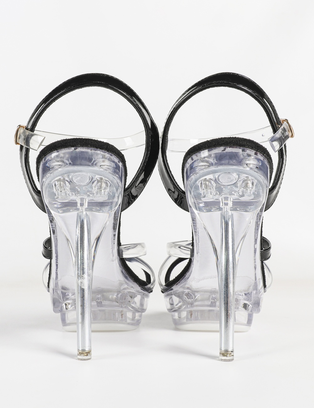 Rhinestone summer platform hollow shoes for women