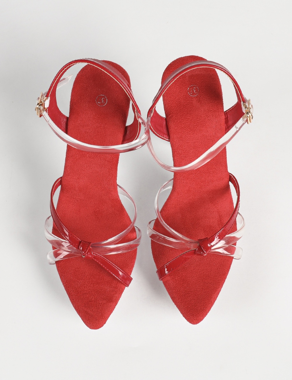 Rhinestone summer platform hollow shoes for women