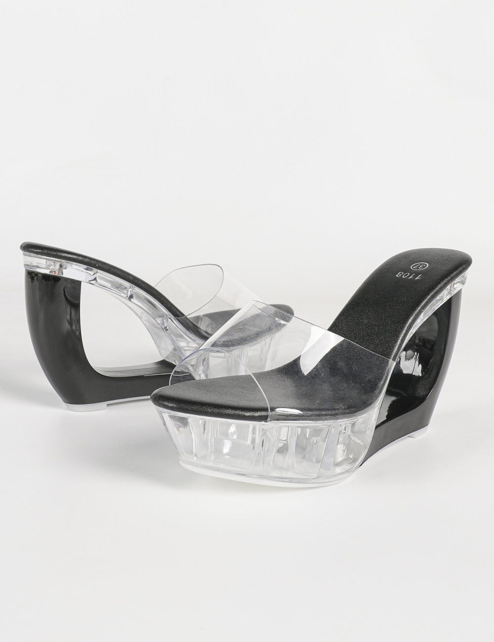 All-match sandals crystal high-heeled shoes for women