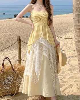 France style long dress dress for women