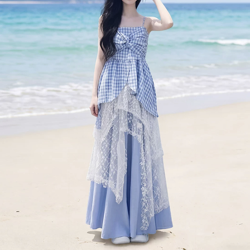 France style long dress dress for women