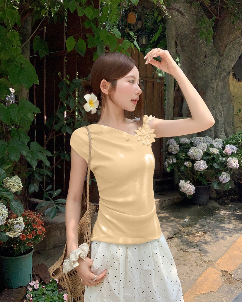 Summer spicegirl tops stereoscopic vest for women