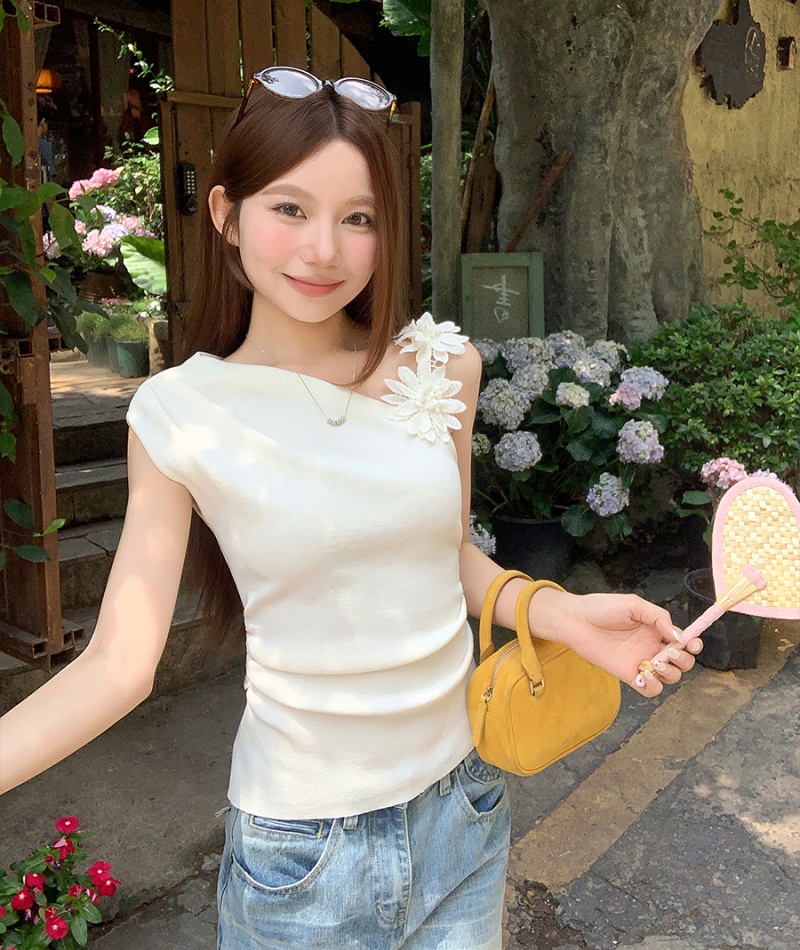 Summer spicegirl tops stereoscopic vest for women