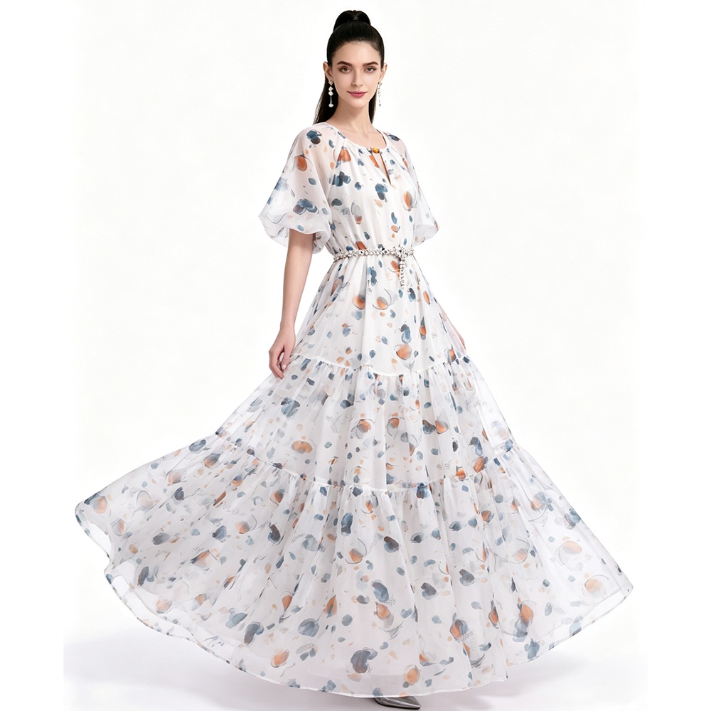 Printing dress