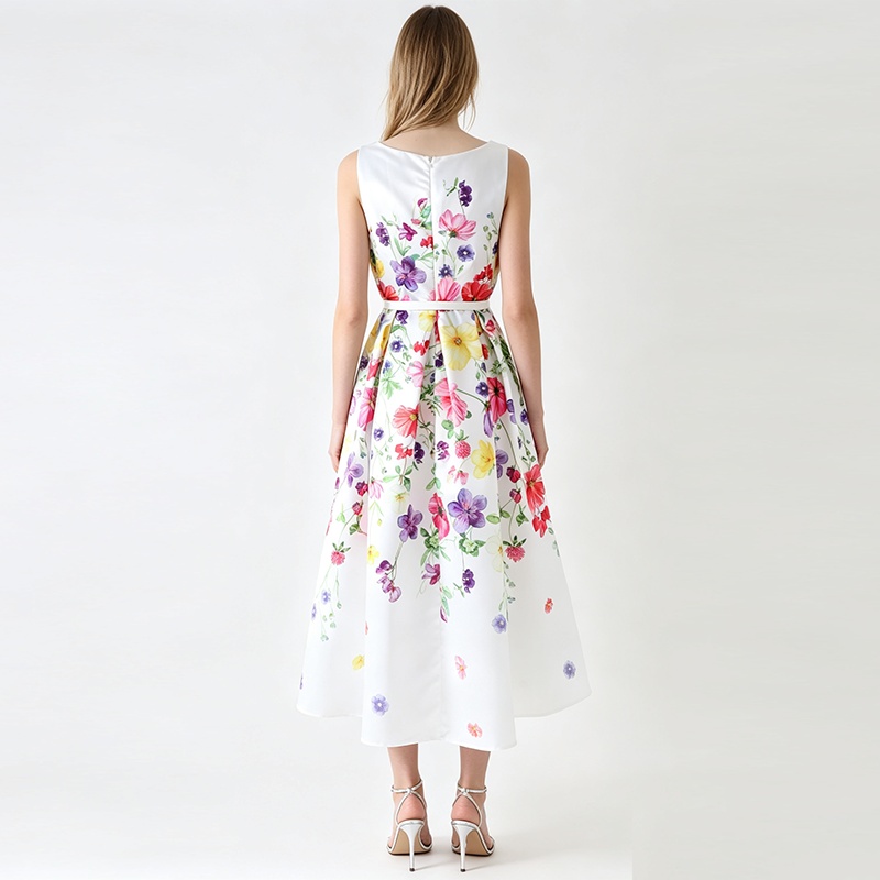 Hepburn style temperament spring and summer dress