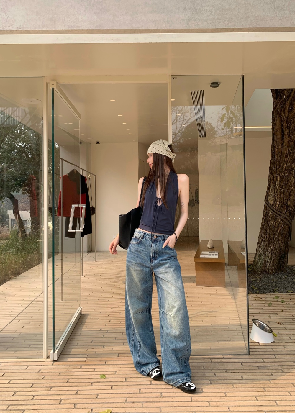 Wide leg pants