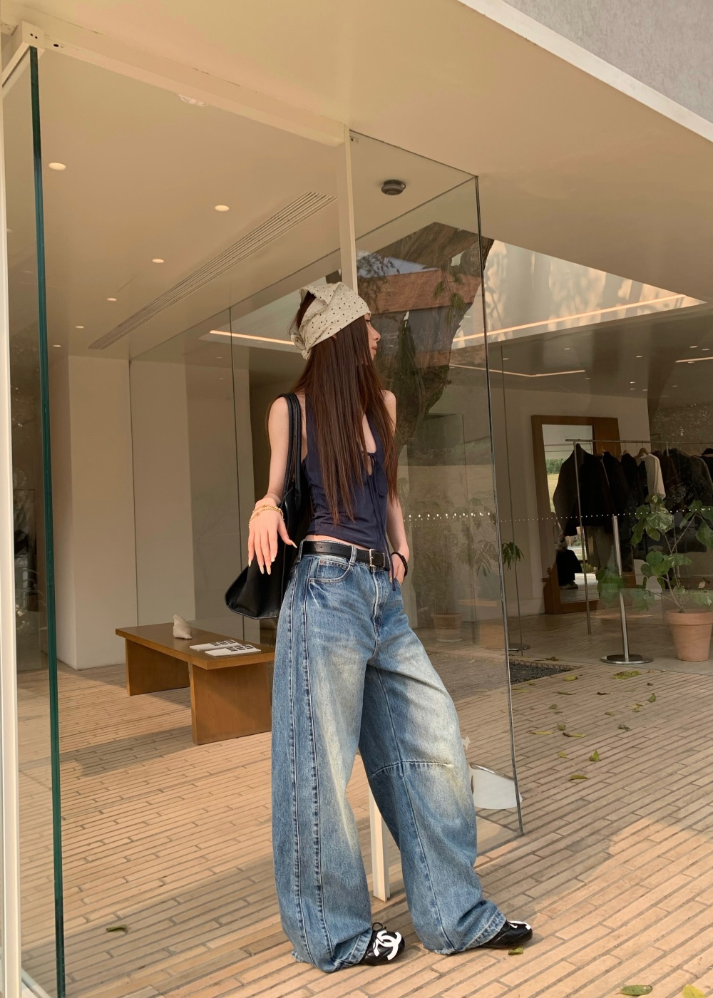 Wide leg pants
