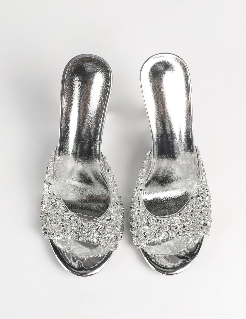 Crystal fashion European style slippers for women