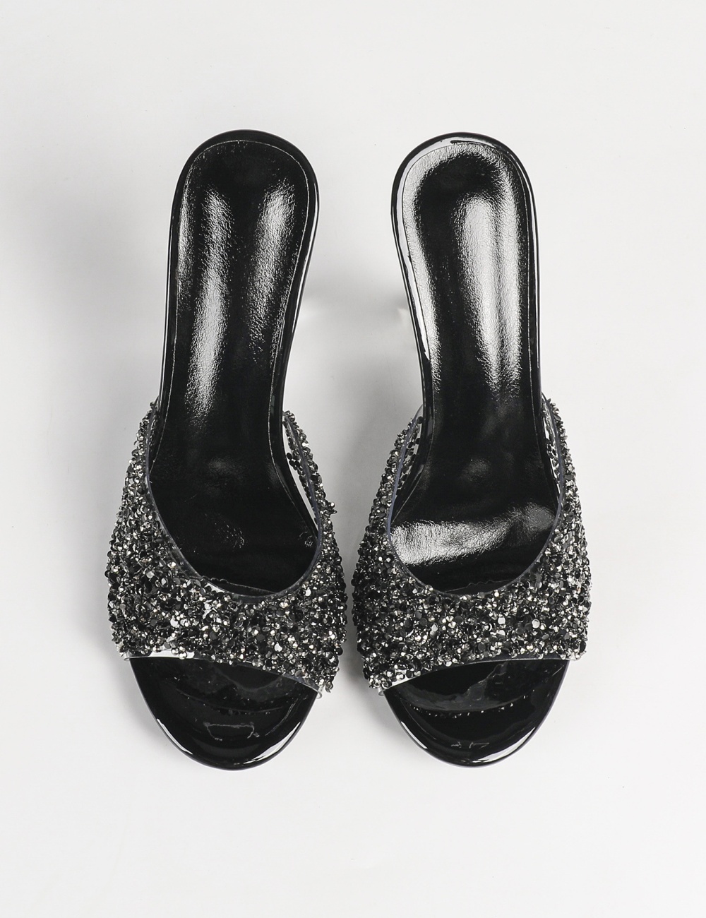 Crystal fashion European style slippers for women