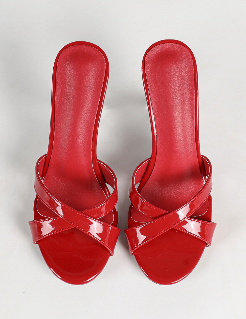 High-heeled slippers fine-root sandals for women