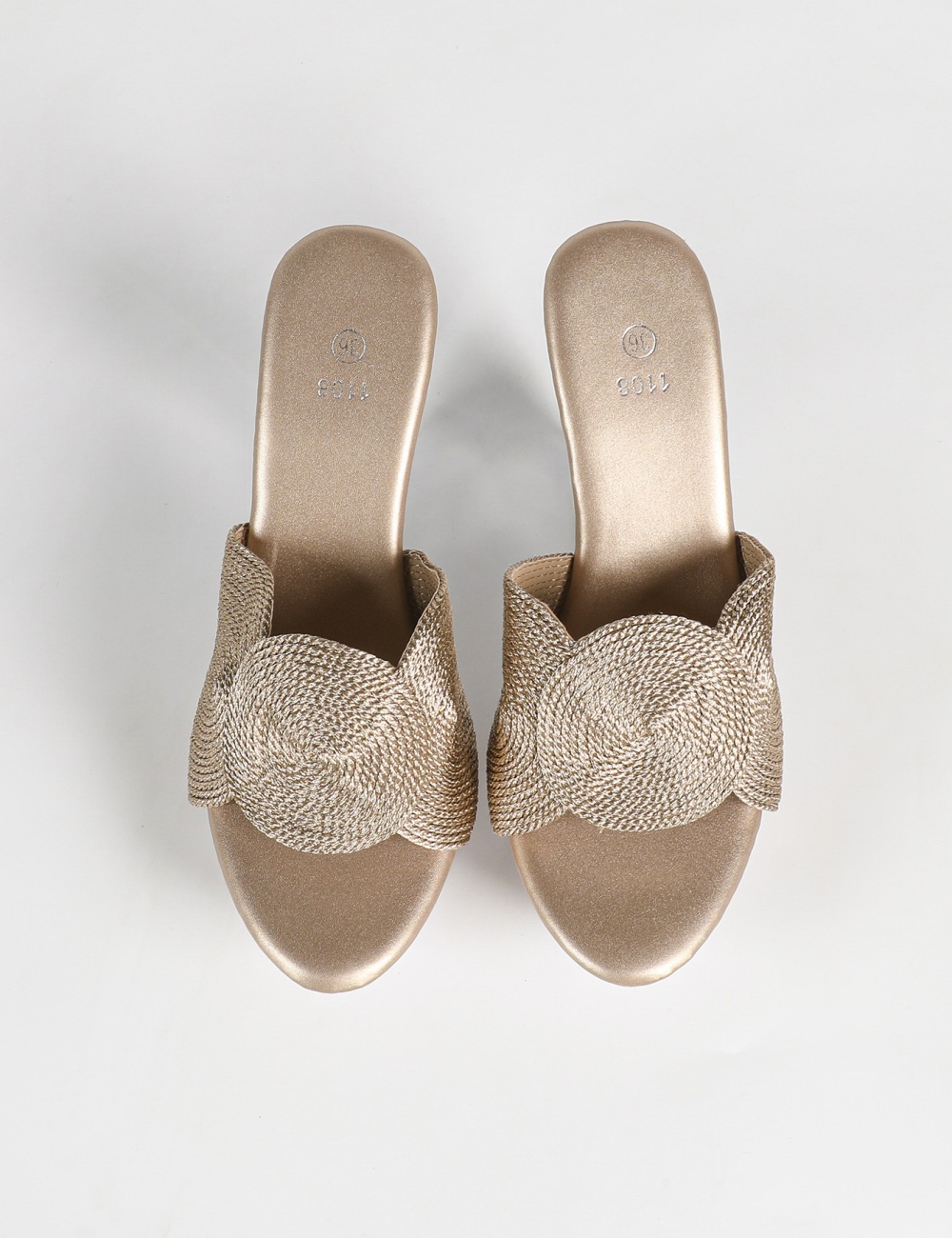 Crystal sexy high-heeled sandals slipsole transparent slippers