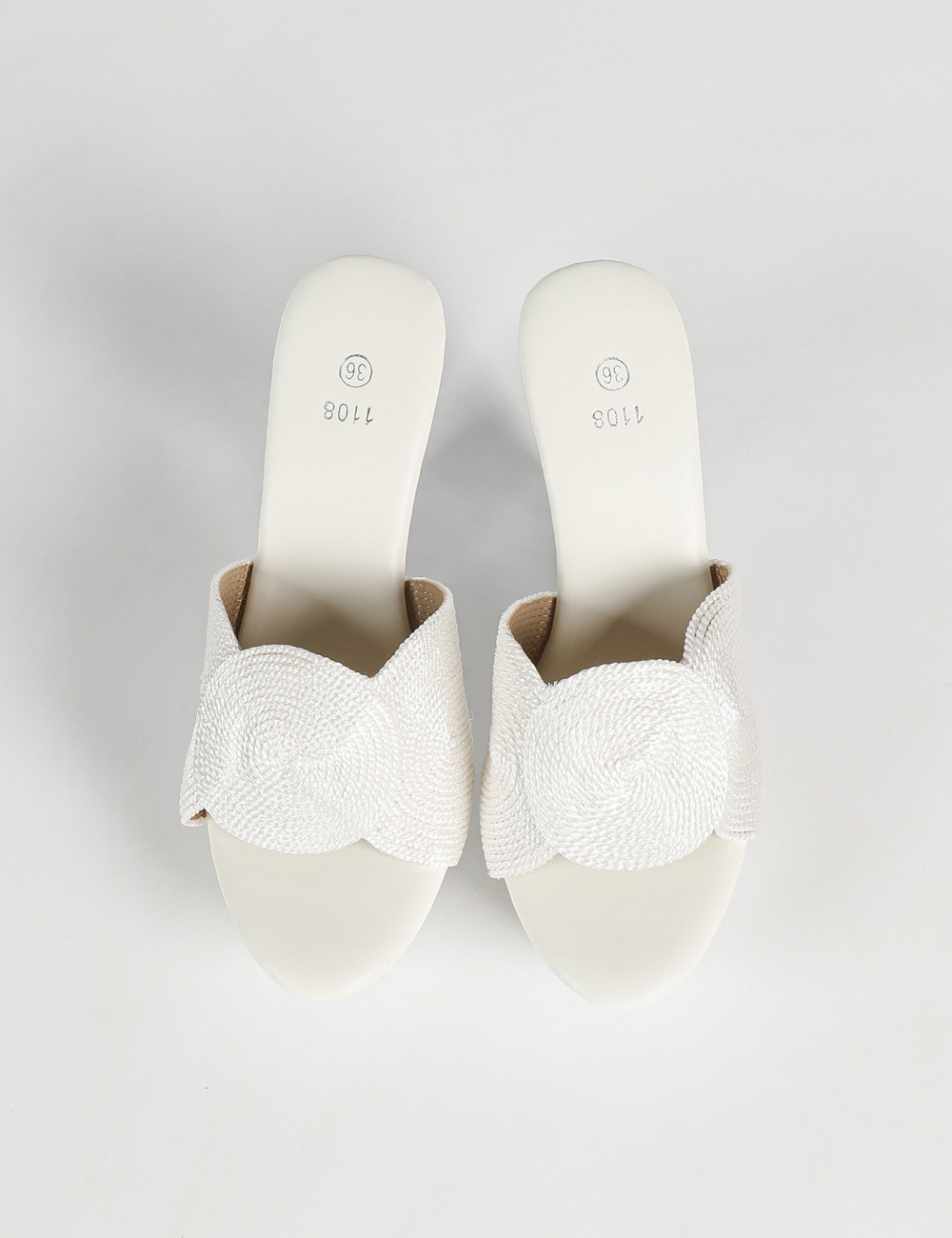 Crystal sexy high-heeled sandals slipsole transparent slippers