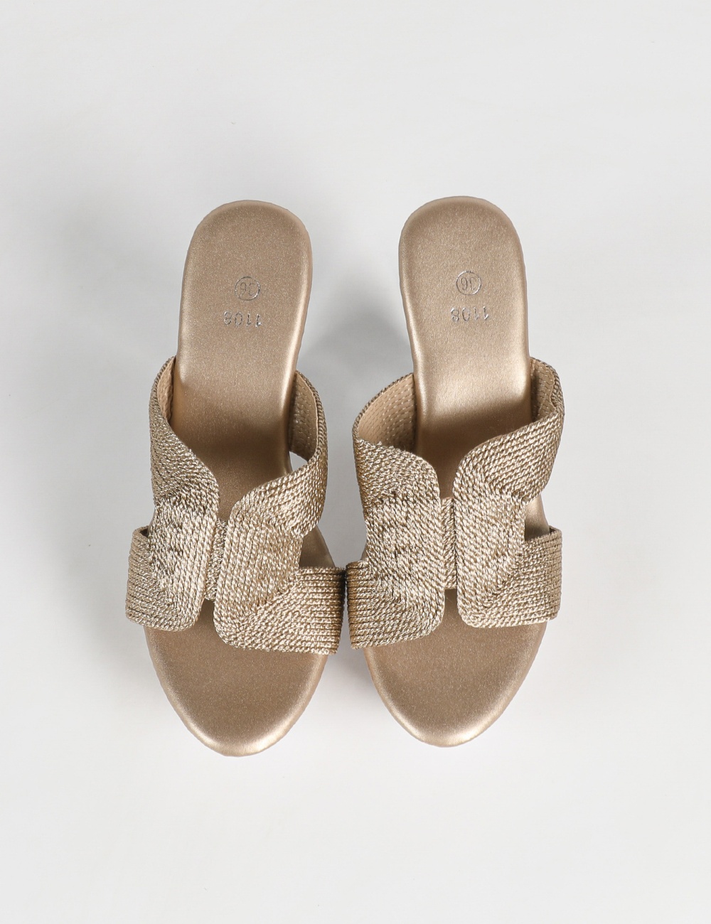 Transparent sexy shoes European style thick platform