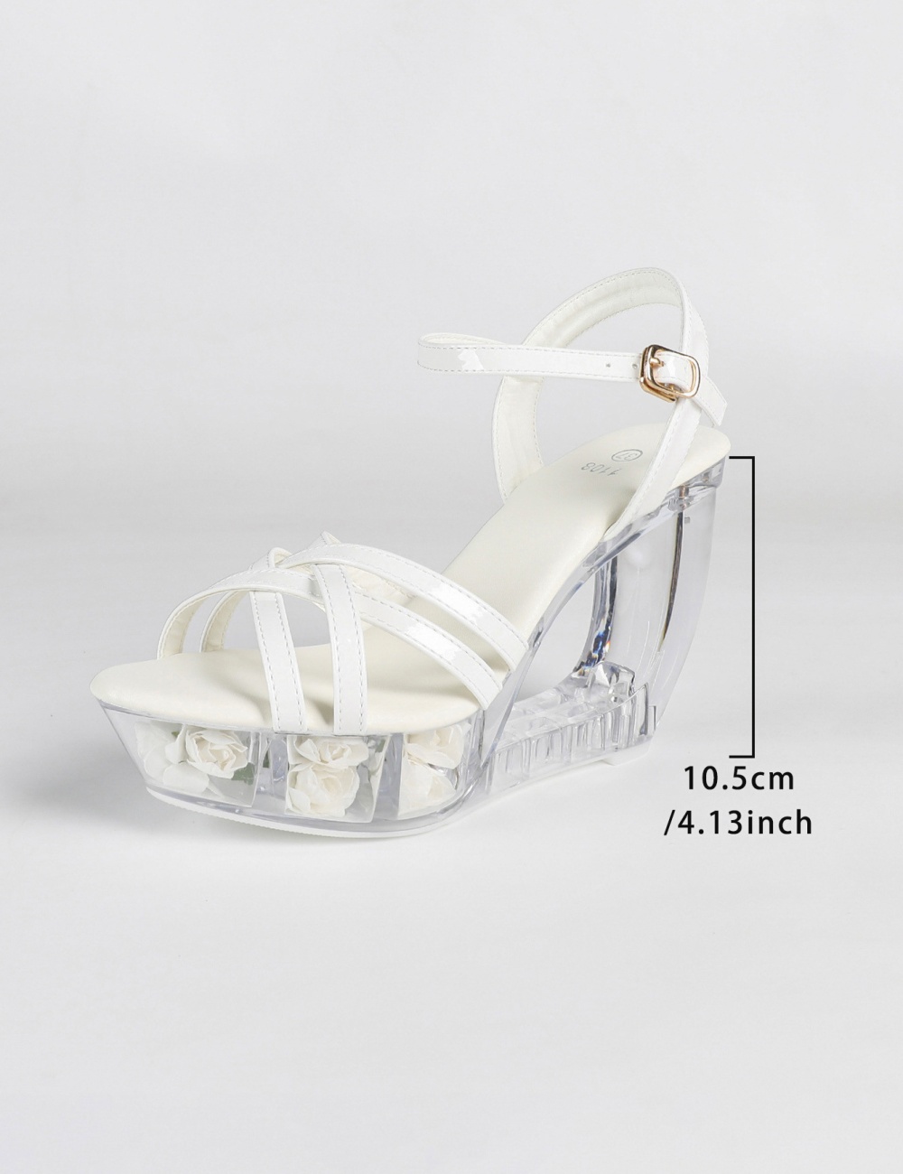 Antiskid rhinestone nightclub thick fashion crystal sexy shoes