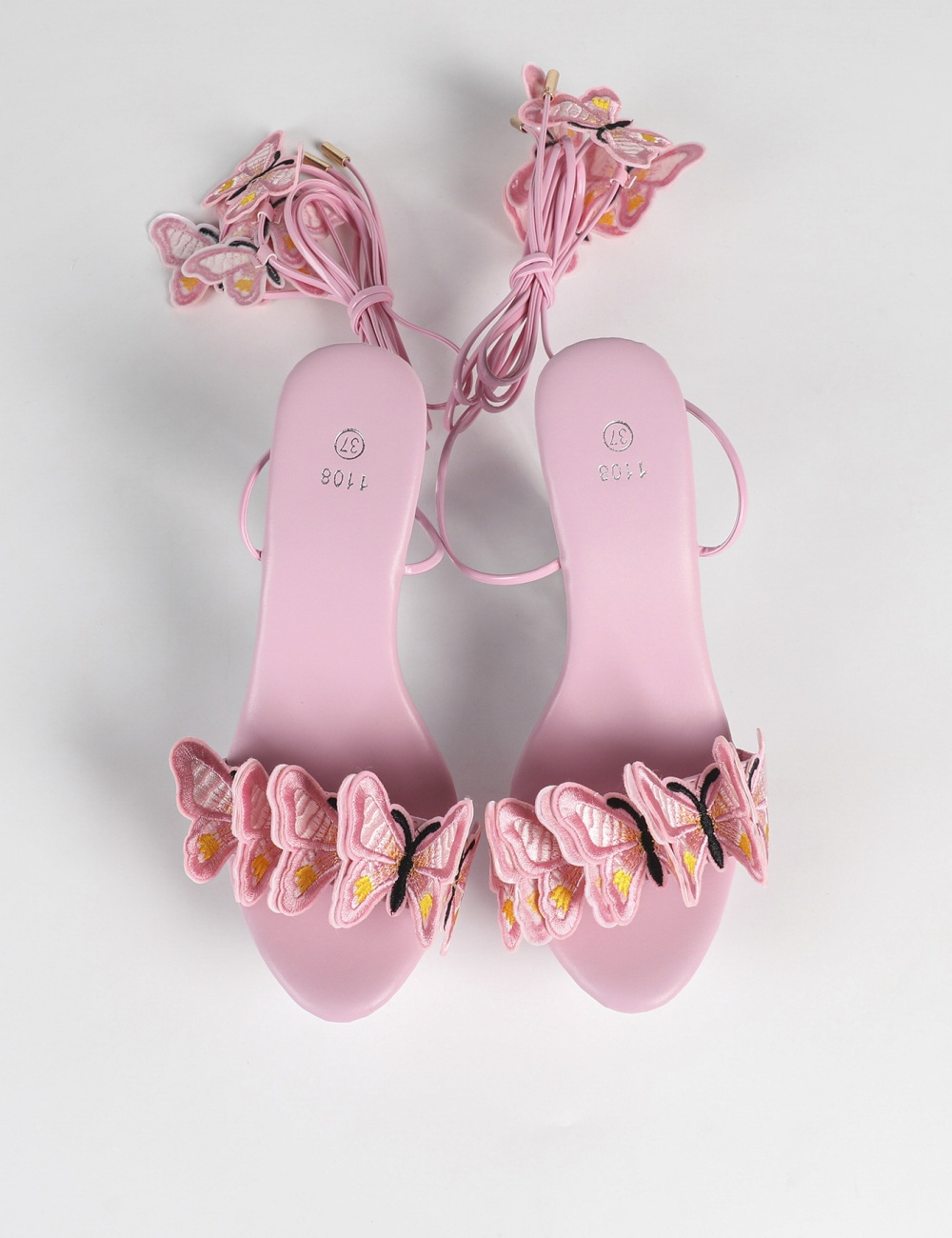 Crystal very high thick transparent shoes for women