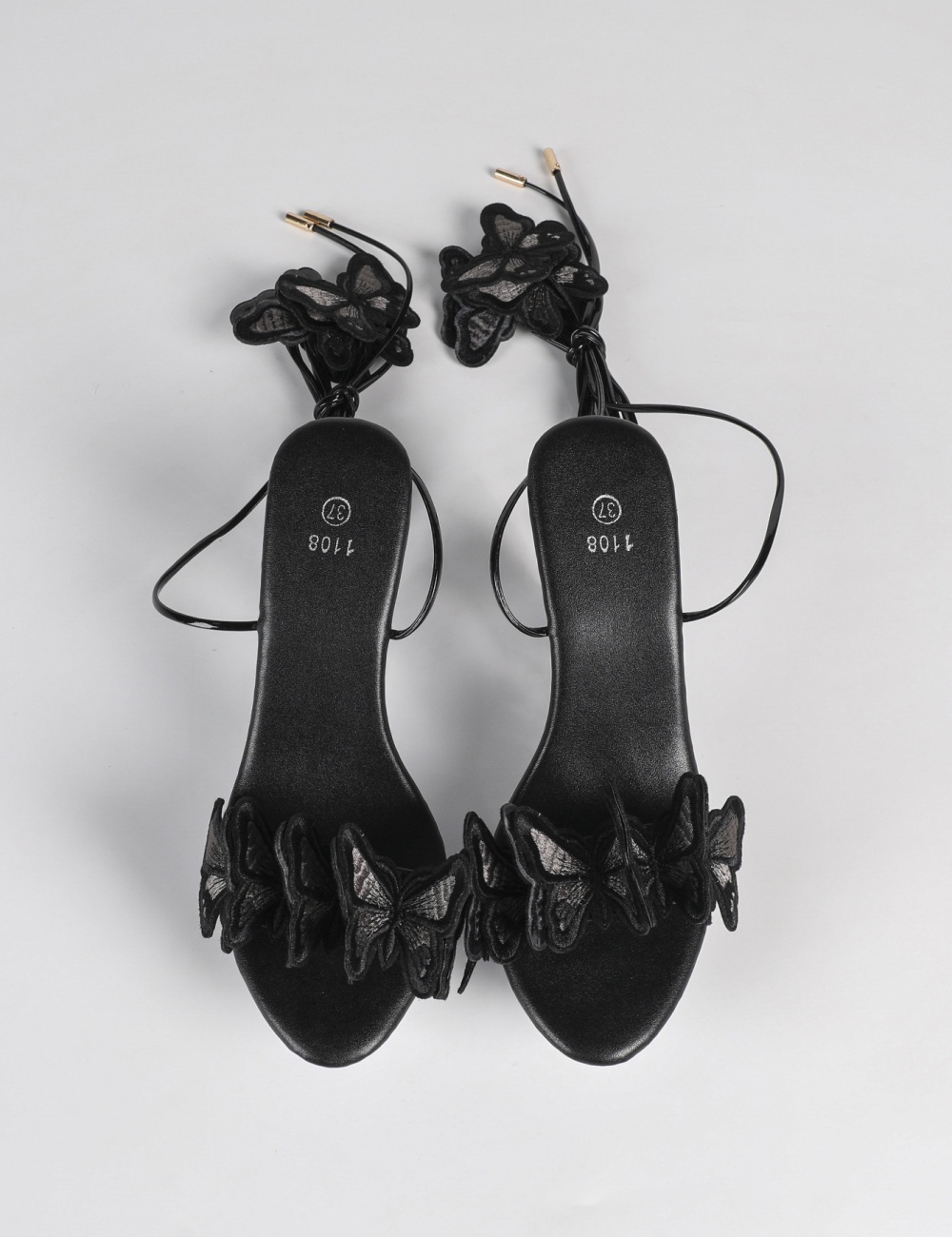 Crystal very high thick transparent shoes for women