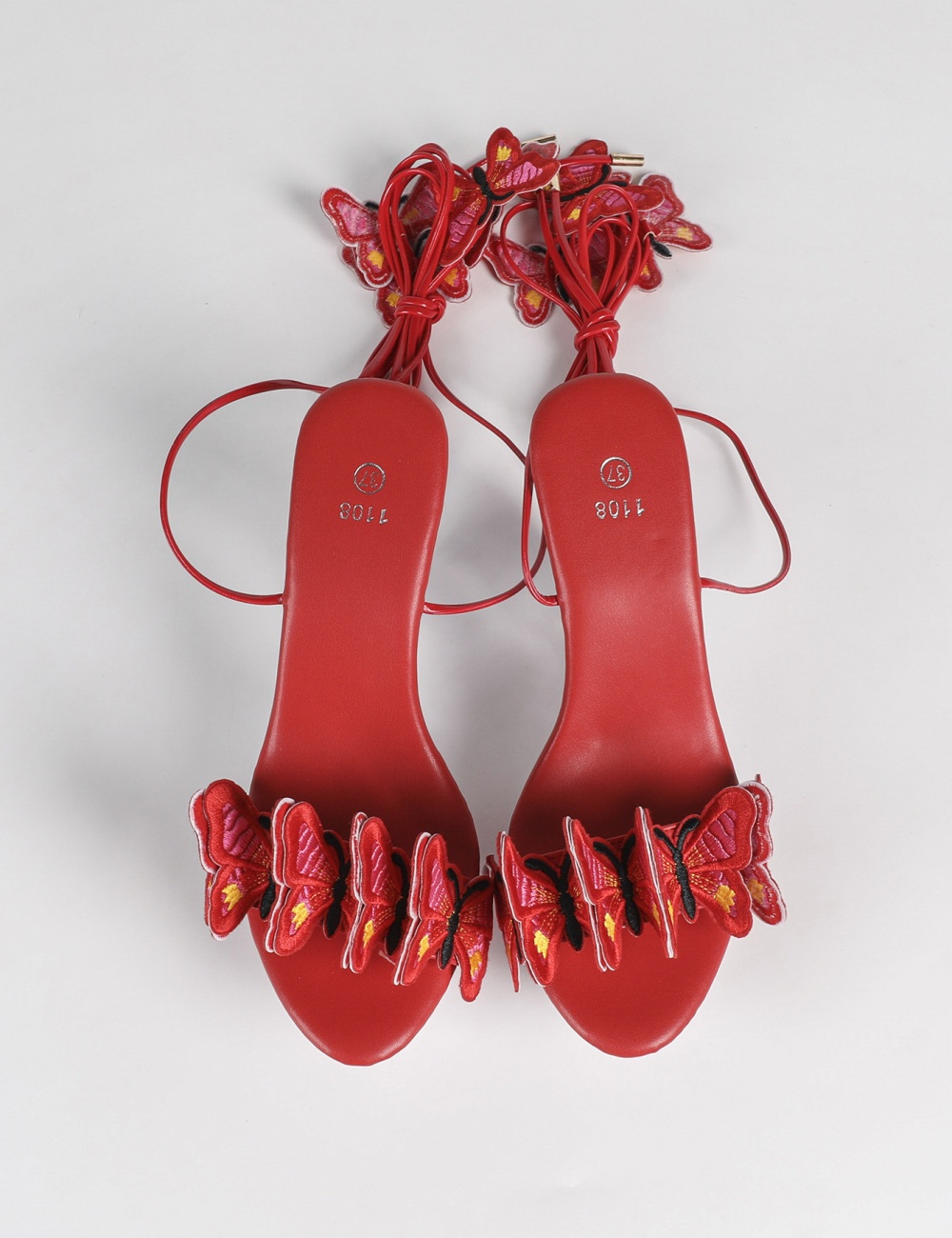 Crystal very high thick transparent shoes for women