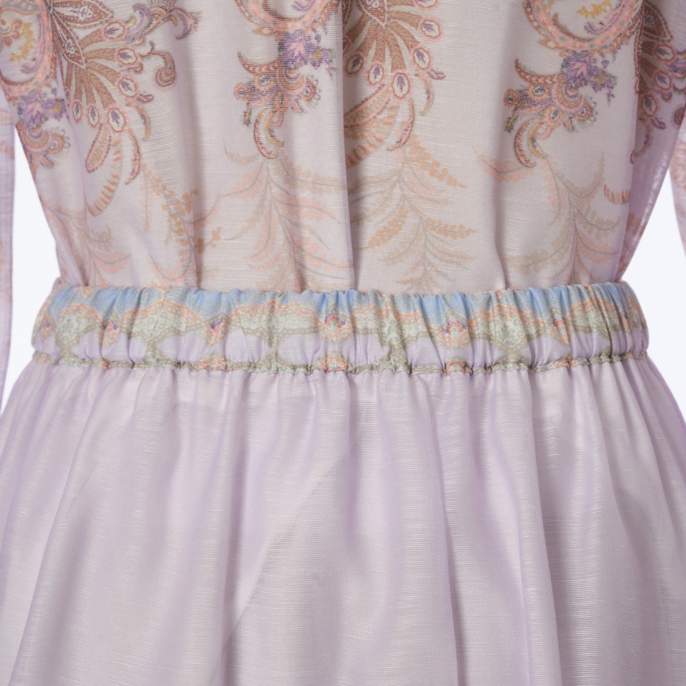 A-line spring flax skirt a set