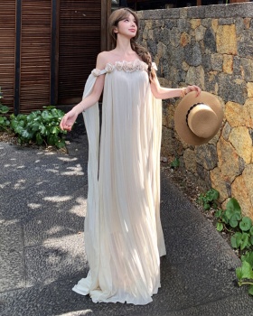 Summer sexy dress vacation flowers long dress for women