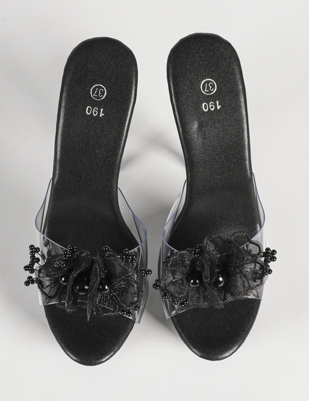 Lady glass diamond fish mouth nightclub platform