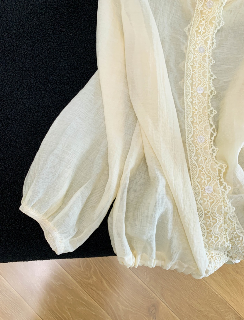 Sunscreen loose shirt summer fashion tops for women