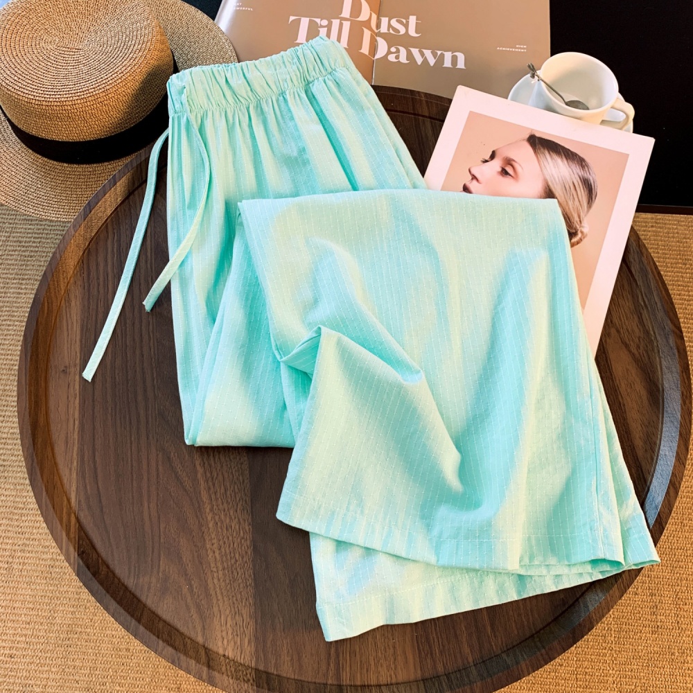 Thin summer long pants Casual wide leg pants for women