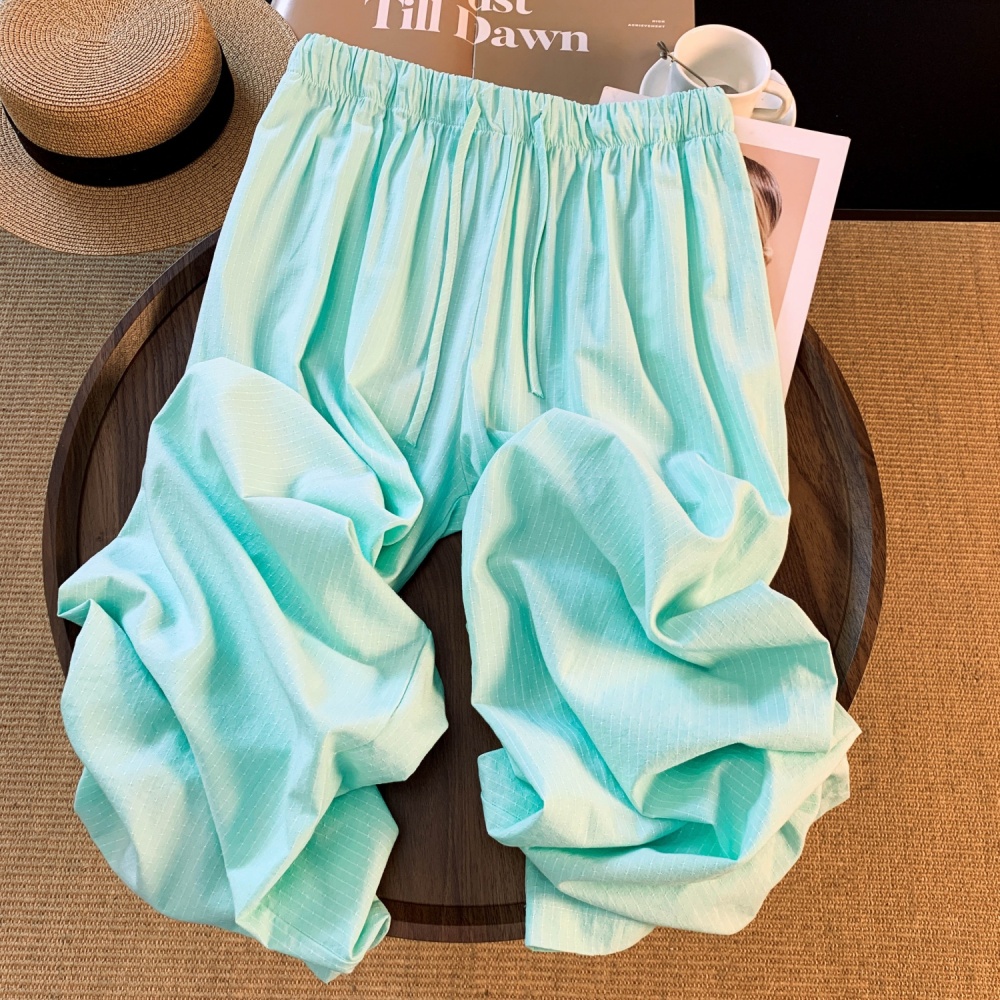 Thin summer long pants Casual wide leg pants for women