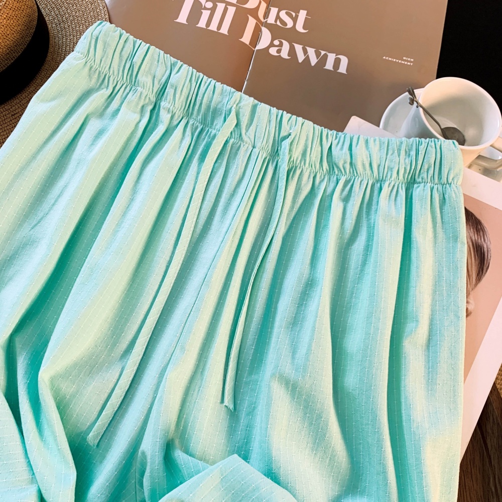 Thin summer long pants Casual wide leg pants for women