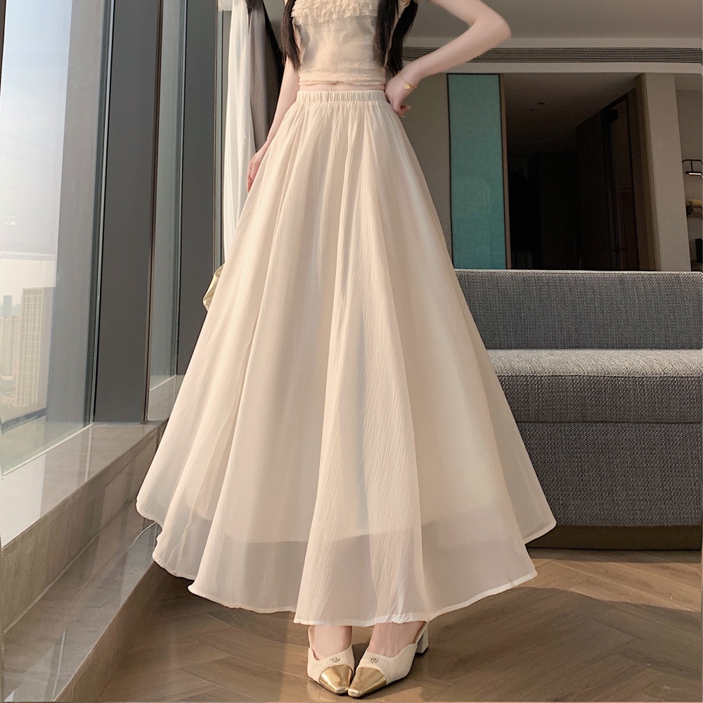 Large yard big skirt long dress minimalist skirt for women