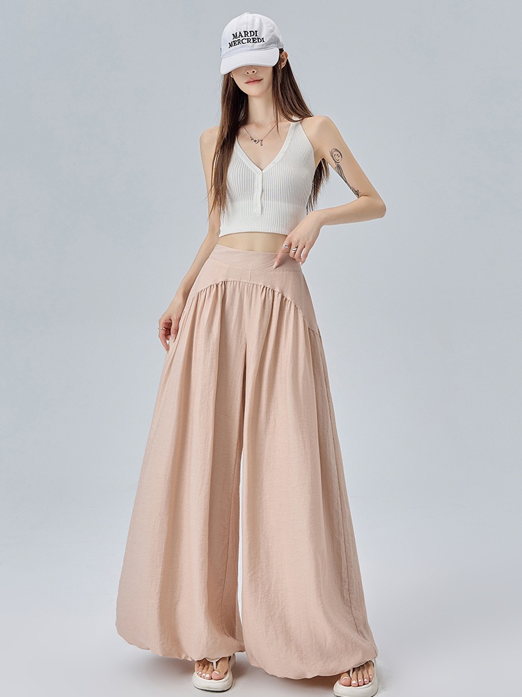 Korean style loose long pants summer slim bloomers