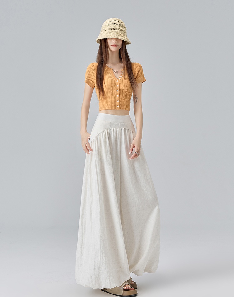 Korean style loose long pants summer slim bloomers