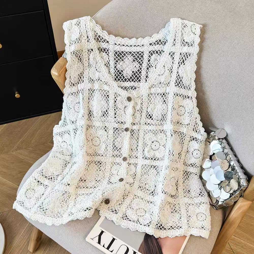 Western style waistcoat large yard vest for women