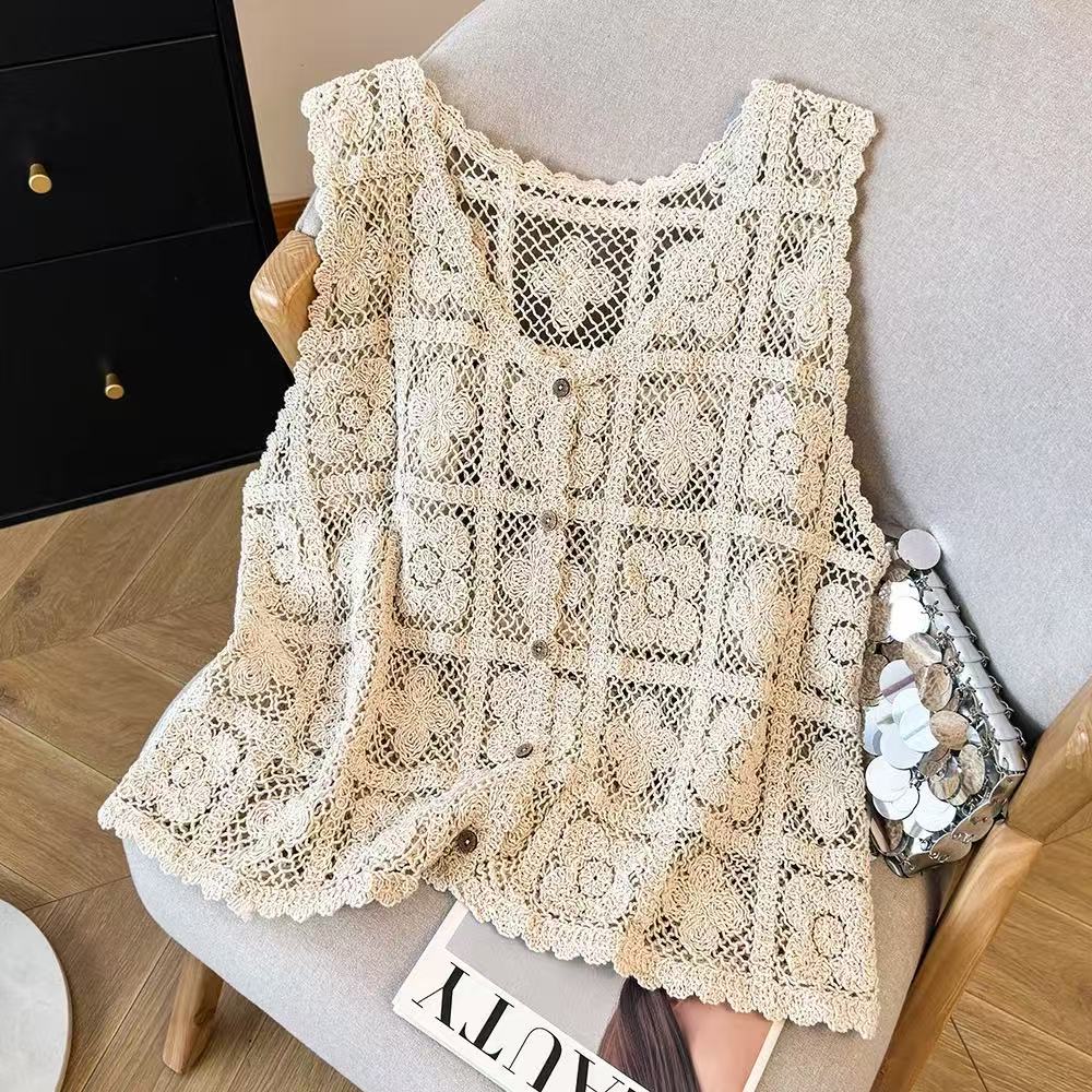 Western style waistcoat large yard vest for women