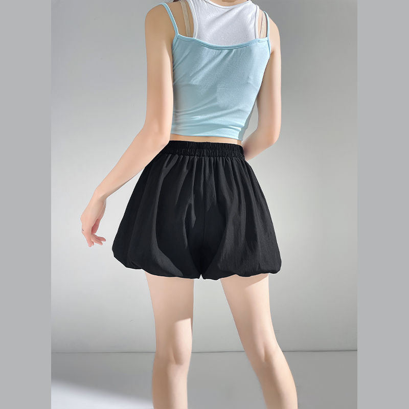 Slim A-line thin pants bubble summer bloomers for women