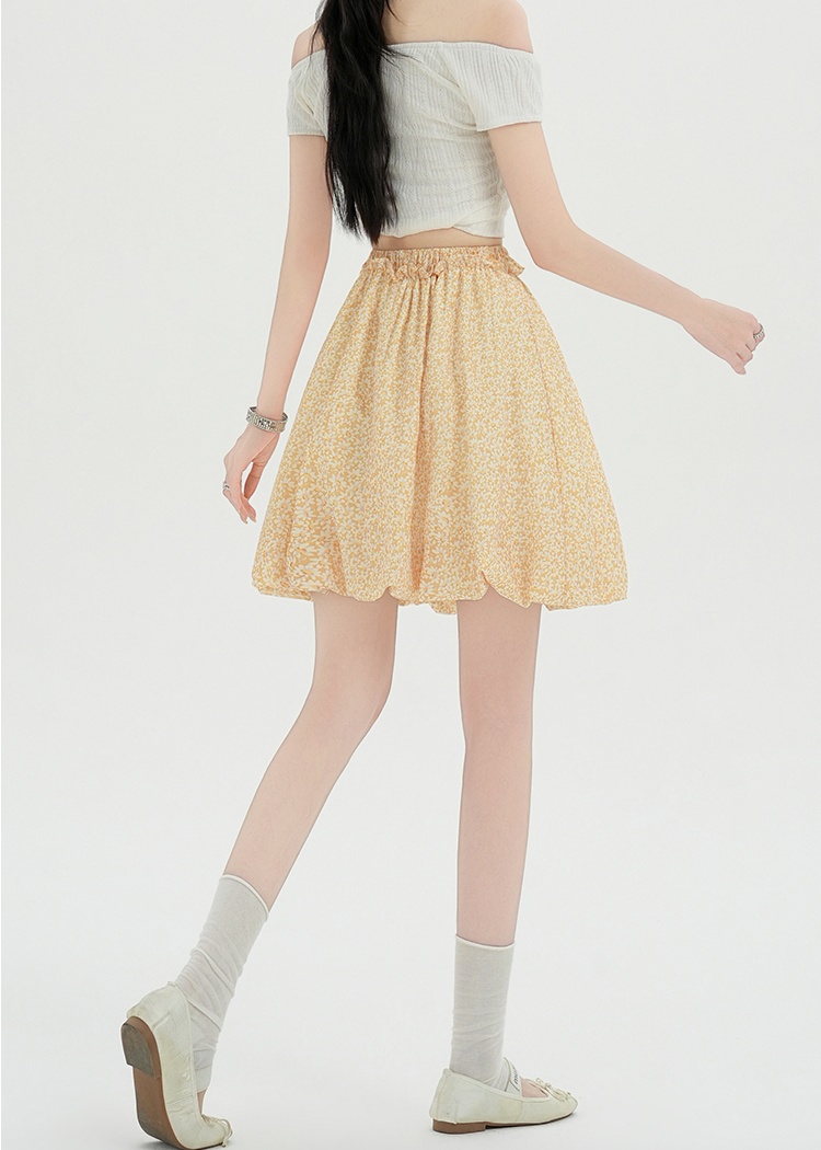 Summer bud skirt all-match show young short skirt for women