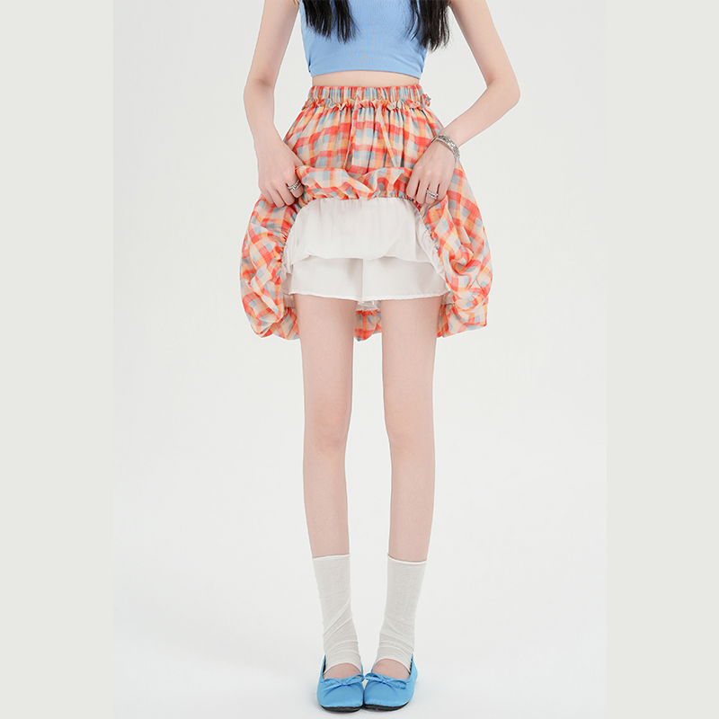 Summer bud skirt all-match show young short skirt for women