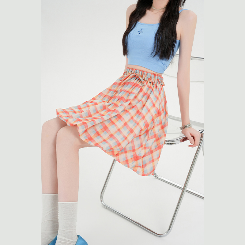 Summer bud skirt all-match show young short skirt for women
