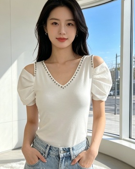 Summer T-shirt short sleeve small shirt for women