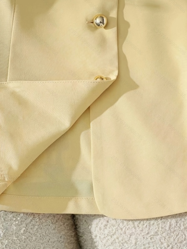 Elegant summer pure lapel commuting shirt for women