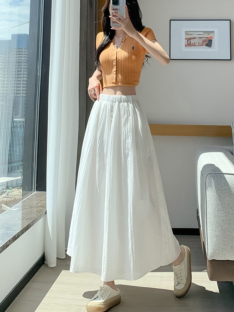 Nine tenths culottes Casual wide leg pants for women